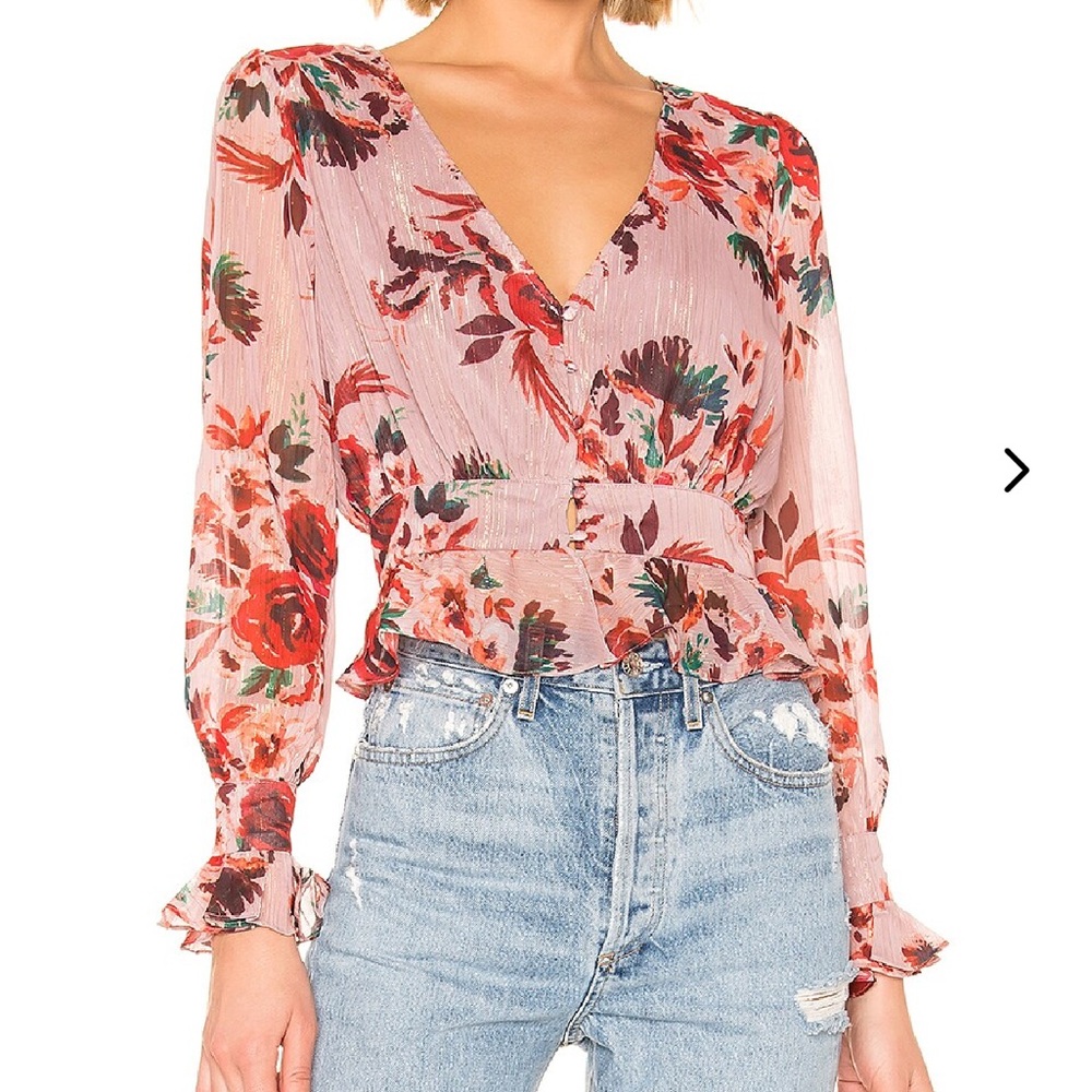 Lovers & Friends Nate Blouse